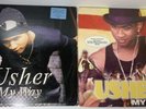 USHER My Way Album + My Way Single/Remix Vinyl Is VG To VG+ Light Scuff Marks