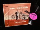 Art Pepper Quartet LP TAMPA 20 The Art Pepper Quartet 1958