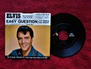 ELVIS PRESLEY   EASY QUESTION   45 & PICTURE SLEEVE