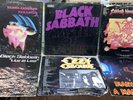 6 LP Black Sabbath/Ozzy Lot:Paranoid,Master Of Reality,Bloody,Live,Diary Madman+
