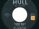 HEARTBEATS - Your Way / People Are Talking - HULL - Doo Wop 45