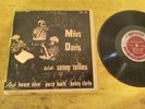 “Miles Davis With Sonny Rollins” 10” LP   Prestige 187 DG Mono RVG NYC vg- / G+