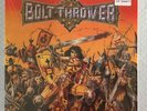 BOLT THROWER - WARMASTER + INNER +BOOKLET+ YELLOW/RED SPLATTER VINYL - 2013 - EX