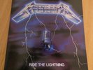 METALLICA - RIDE THE LIGHTNING + x 2 LPS - VG++