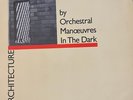 OMD Architecture & Morality And Vinyl UK 1981 Dindisc 1st Press LP Die Cut Cover