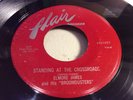 ELMORE JAMES-FLAIR 1057-STANDING AT THE CROSSROADS/SUNNY LAND-DELTA BLUES 45