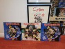 IRON MAIDEN NO PRAYER FOR THE DYING VINYL, PICTURE DISC, RED VINYL & UK ORIGINAL