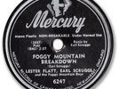 LESTER FLATT Country/Rockabilly Banjo 78 RPM Record. Foggy Mountain Breakdown