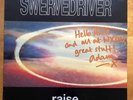 Swervedriver ‎– Raise - LP - {1991 PROMO} - VG++  {INSCRIBED  BY ADAM FRANKLIN}