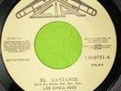 LOS CINCO ASES - EL CANTANTE (Hector Lavoe ) SALSA ECUADOR 45rpm 1978