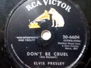 ELVIS PRESLEY Hound Dog / Don't Be Cruel Early RCA 78 1956 VG #E54