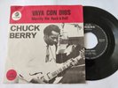 Very rare Chuck Berry single 45 Vaya Con Dios Chess AR 50.003 Sweden VG++/VG++