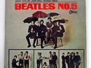 BEATLES BEATLES NO.5 ODEON OR7103 JAPAN RED VINYL FLIPBACK COVER VINYL LP