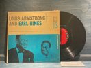 LOUIS ARMSTRONG: and Earl Hines, vol. 3 COLUMBIA 6-Eye LP 33 RPM VG / VG