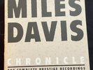 JERRY WEIST ESTATE: CHRONICLE: THE COMPLETE PRETIGE RECORDINGS MILES DAVIS 12 LP
