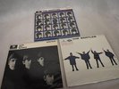 3 The Beatles Vinyl Lp's Help A Hard Days Night With The Beatles Collection