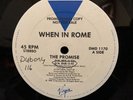 When In Rome 12” The Promise - VG+ Promo