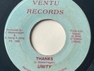 UNITY - Thanks / RARE DISCO BOOGIE SOUL FUNK 45 SURINAME Ventu