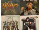 4 X ALBUMS RECORDS VINYL GARY GLITTER & THE GLITTER BAND POP GLAM ROCK. 1970s