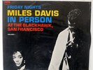 MILES DAVIS IN PERSON FRIDAY&SATURDAY NIGHTS AT THE CBS/SONY SOPJ17 JAPAN OBI LP