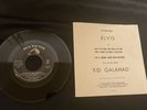 Elvis Presley Rare Kid Galahad  Rca Dj Preview  Special Sleeve & Record Original