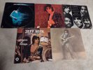 5 JEFF BECK lps WIRED blow by blow SHAPES OF THINGS rough and ready JAN HAMMER