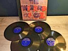 The Wizard Of Oz 78 RPM 4 Record Set Orig 1st Press 1939 Judy Garland 10