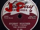 THE SPANIELS Stormy Weather & Here Is Why I Love You R&B Soul 78-VEE JAY #290