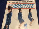 The Ronettes Walking In The Rain  45 RPM Vinyl Record 1964 Philles 123 VG+