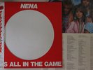 LP NENA It's All In The Game 303P686 EPIC JAPAN Vinyl OBI PROMO