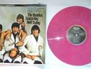 RARE Beatles Butcher Cover Yesterday And Today Pink Splatter Vinyl LP McCartney