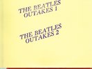 THE BEATLES - OUTAKES 1 + 2 RARE ORIGINAL COLLECTORS RED VINYL 2LP