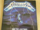 METALLICA - RIDE THE LIGHTNING + INNER + INSERT - UK A1/B1 - VERY GOOD++