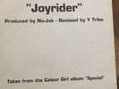 Rare - Colour Girl - Joyrider 12’ Record UKG Artful Dodger / Y Tribe DJ Ride