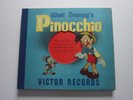 WALT DISNEY'S PINOCCHIO Victor Records 78 RPM P-18 ALBUM 3 RECORDS Die Cut Cover