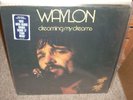 WAYLON JENNINGS dreaming my dreams ( country ) 1st press - hype sticker -