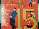 Paul Anka, Paul Anka Sings His Big 15 - Vinyl - Capitol Records