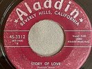 DOO WOP 45 FIVE KEYS ALADDIN 3312 STORY OF LOVE / SERVE ANOTHER ROUND