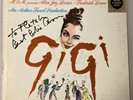 Gigi soundtrack signed by Leslie Caron - MGM E3641 ST