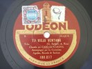 Tango Carlos Gardel Mano a Mano French 78RPM Odeon 188.037 Mistake Label
