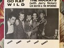 LEVI DEXTER & THE RIPCHORDS / THE ROCKATS GO KAT WILD ROCKABILLY LP