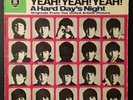 Beatles Hard Days Night Yeah 1st German Press Odeon Vinyl LP Green Label O83739