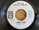Tommie Young-That’s All A Part Of Loving Him. 7” Single Record. Northern Soul