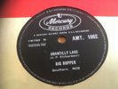 BIG BOPPER : CHANTILLY LACE  /  PURPLE PEOPLE EATER MEETS WITCHDOCTOR.  78.rpm