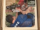 New Found Glory - Sticks And Stones Clear Blue W/ Red Splatter Vinyl LP 20th Ann