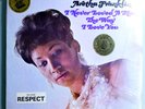 ARETHA FRANKLIN I NEVER LOVED MAN RARE ORIG '67 STEREO LP IN SHRINK w/STICKER
