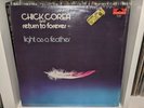 Chick Corea - Light As A Feather (EX 1973 PD-55255 Sterling Stamp In Shrink)