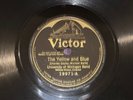 VICTOR  19971   THE YELLOW AND BLUE  UNIVERSITY OF MICHIGAN BAND   78 RECORD