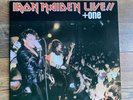 Iron Maiden–Live  + One Vinyl EP 1986 EMI Rare Misprint Excellent Condition