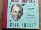 Vintage Bing Crosby Merry Christmas 4-78 rpm Original 1945 Decca A-550 Album Set
